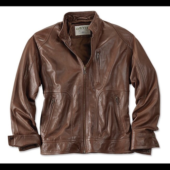 orvis avenger leather jacket